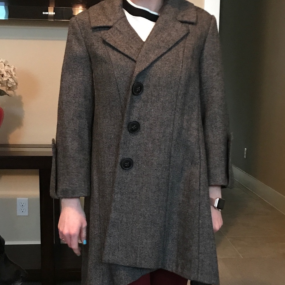 Cabi Knit button cape